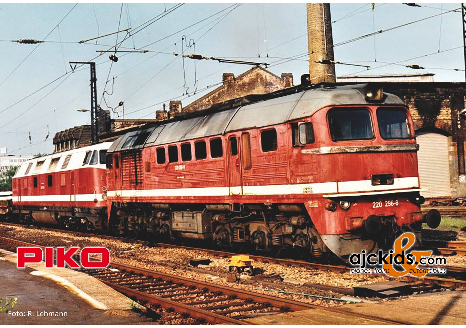 Piko 52901 - Diesel Locomotive /Sound BR 220 DR IV + PluX22 Decoder