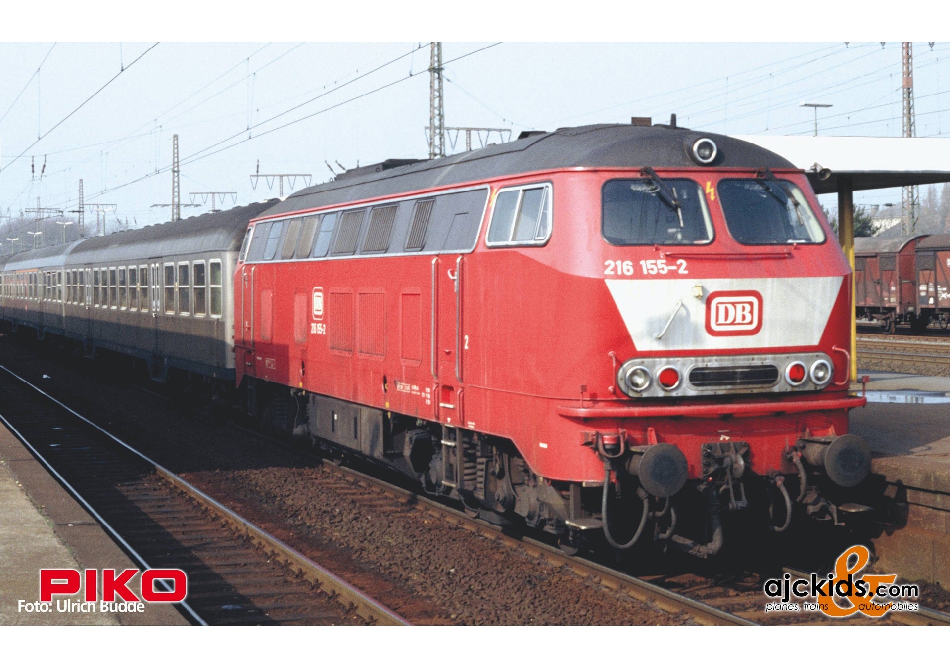 Loco. et wagons Piko, H0, Locomotive diesel Loco. et wagons Piko, H0, Locomotive diesel