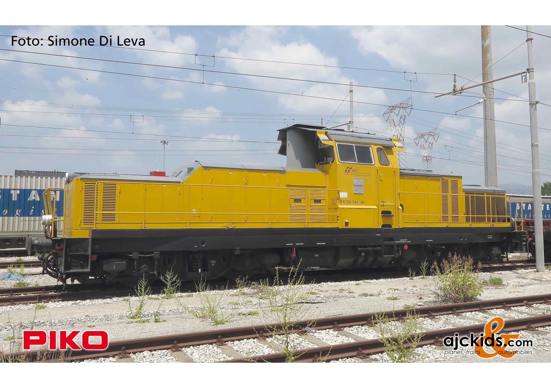 Piko 52956 - Diesel Locomotive (Sound) D.145 FS VI, EAN: 4015615529569