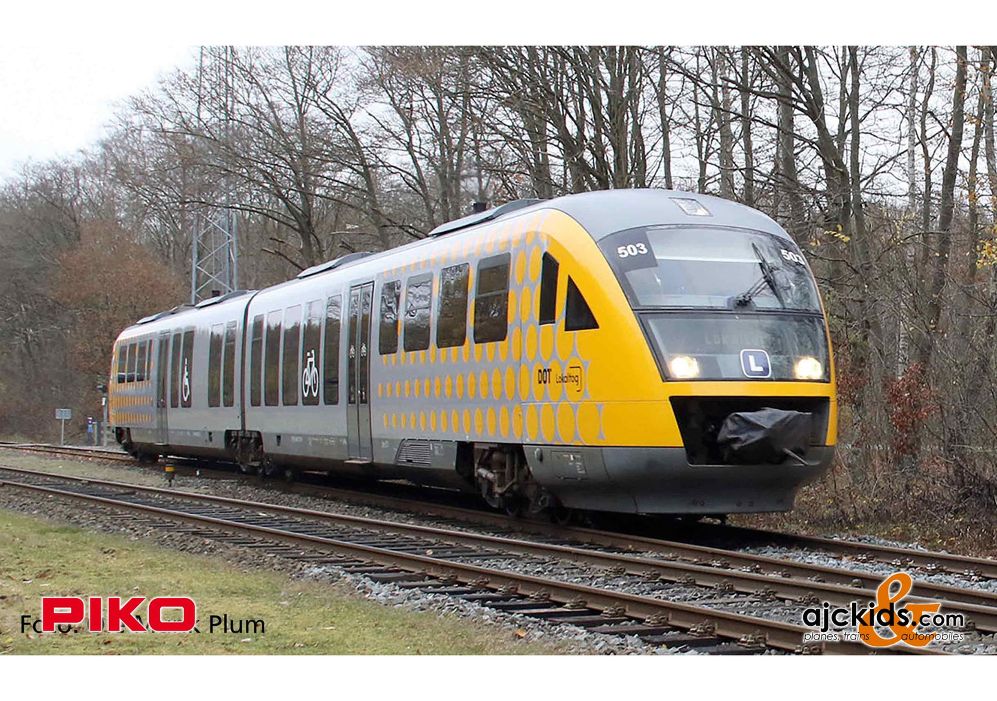 Piko 52975 - Diesel Railcar (Sound) "Desiro" Lokaltog VI (Märklin AC 3-Rail), EAN: 4015615529750