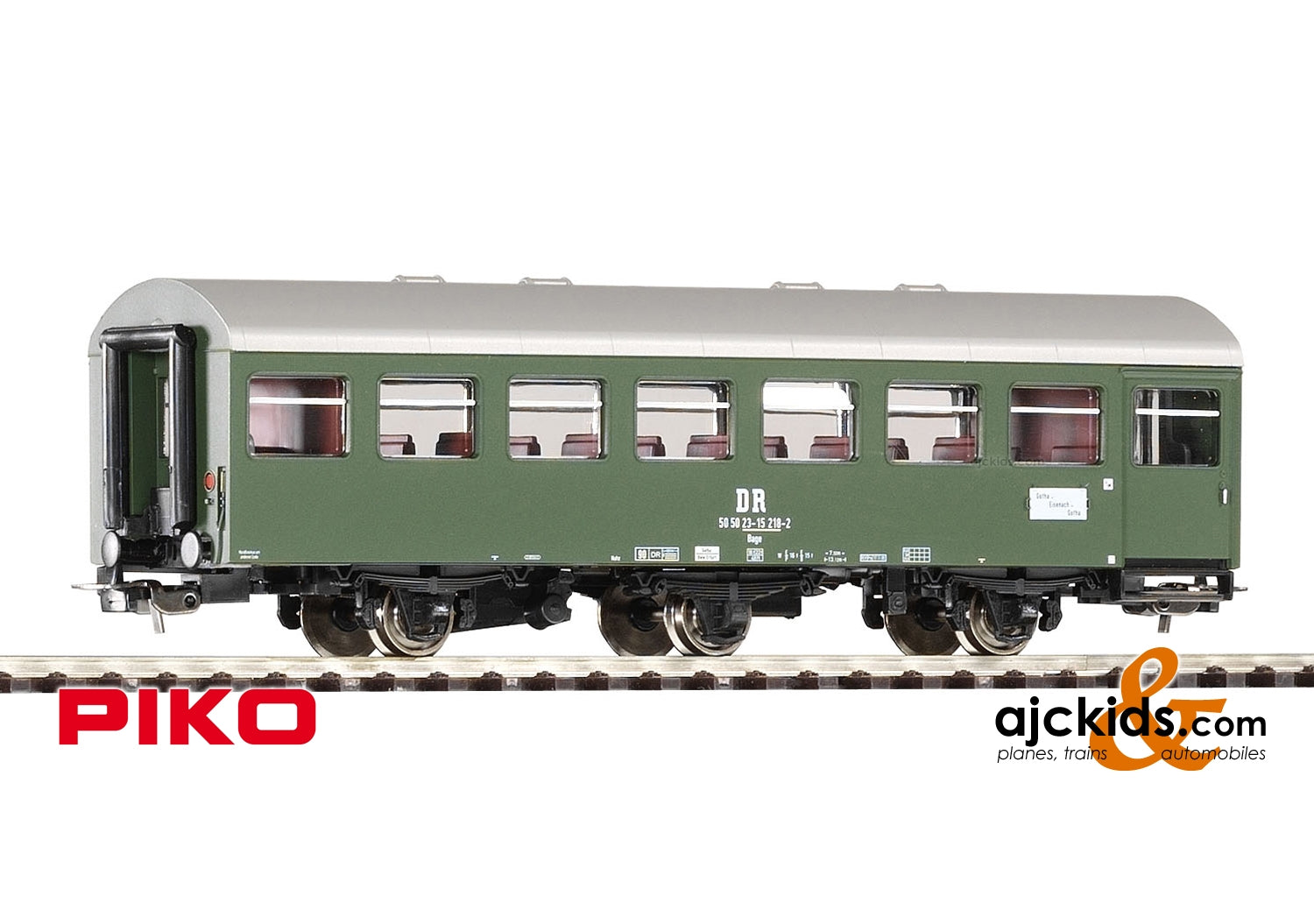 Piko 53020 - Reko 3-Axle Coach 2nd Cl. DR IV