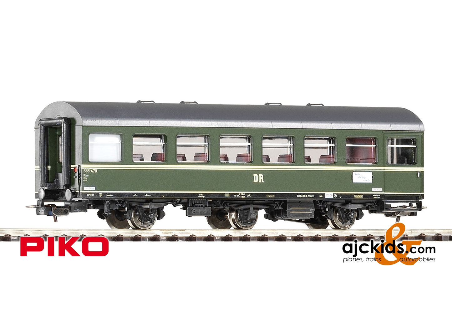Piko 53080 - Reko 3-Axle Coach 2nd Cl. DR III