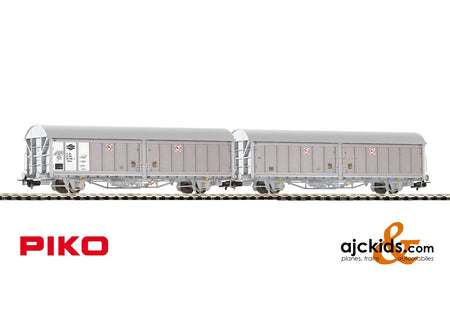 Piko 54417 - 2-Unit Slide Wall Boxcar Hillmrrs MAV V