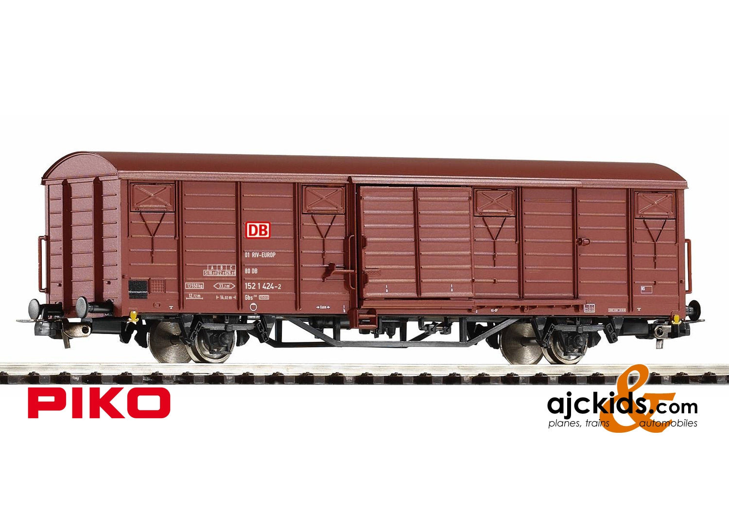 Piko 54449 - Covered Freight Car Gbs258 DB AG Era V