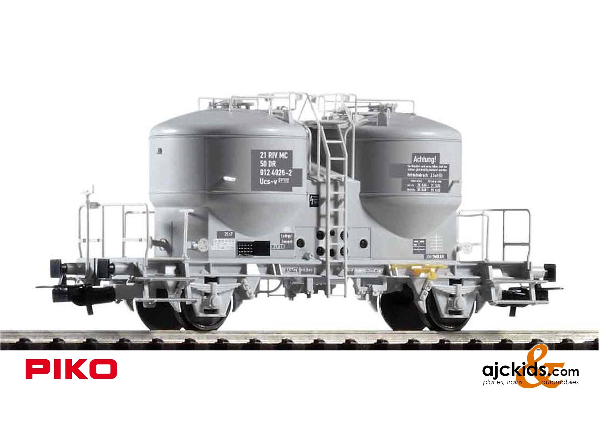 Piko 54699 Ucs Silo car w/patches DR IV