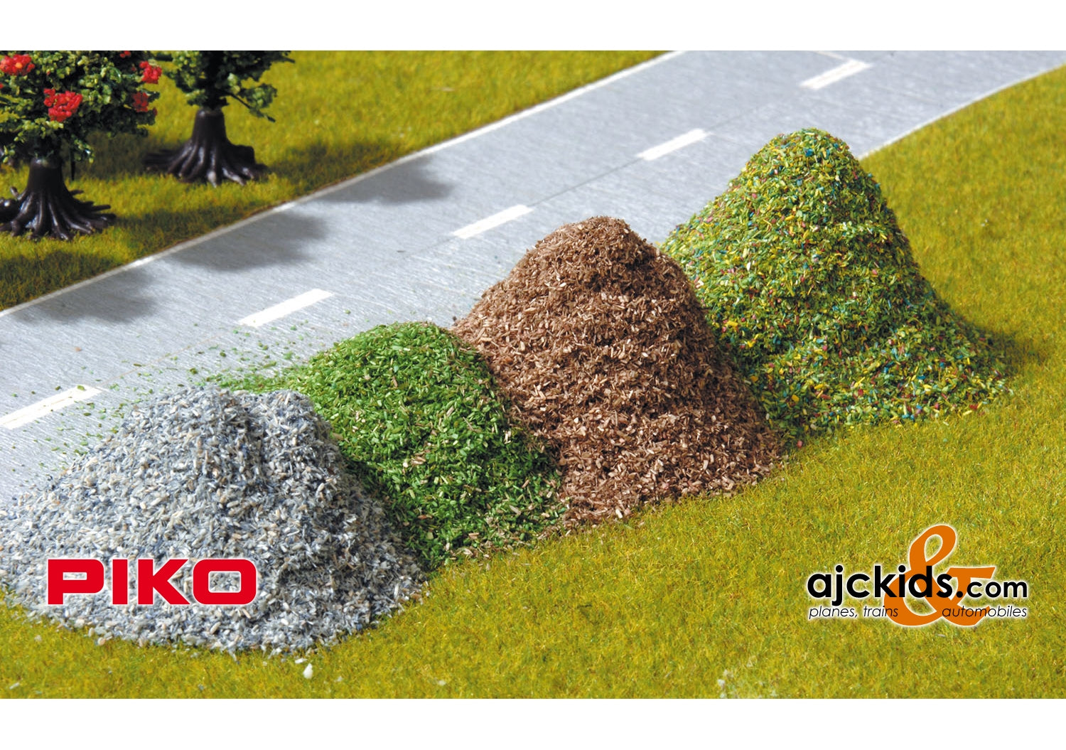 Piko 55711 - Ground Cover 4 Colors 80g