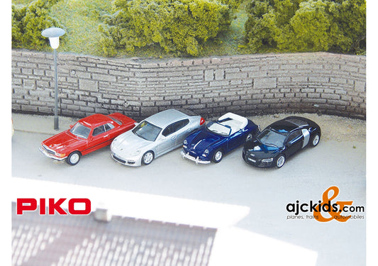 Piko 55737 - Diecast Autos (4 Pcs)