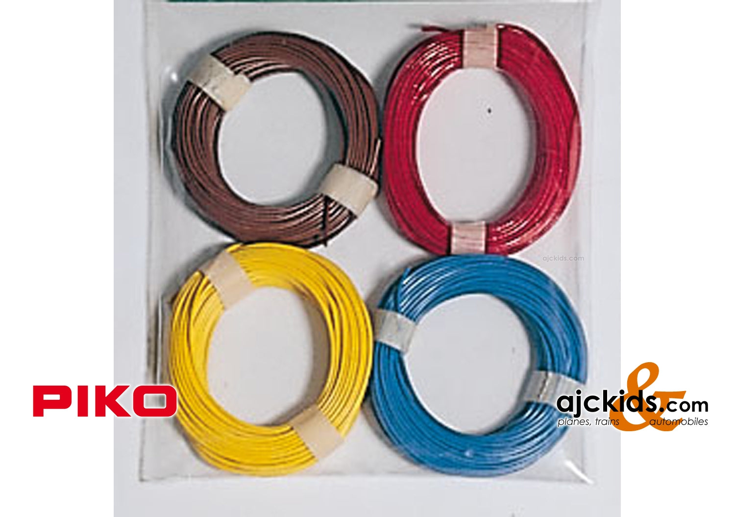 Piko 55775 - Copper Wire 4 Colors 10m each