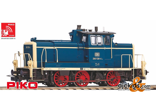 Piko 55900 - BR 260 Diesel Locomotive DB IV Blue/Beige
