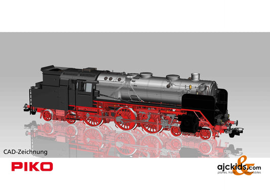 Piko 55926 - Steam Locomotive (Sound) BR 62 DR III, EAN: 4015615559269