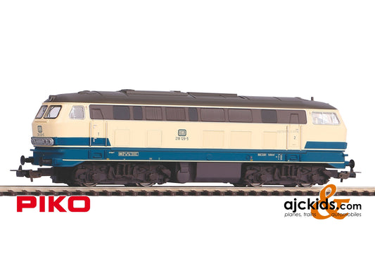 Piko 57803 - BR 218 Diesel Locomotive DB IV Beige-Blue (AC 3-Rail)