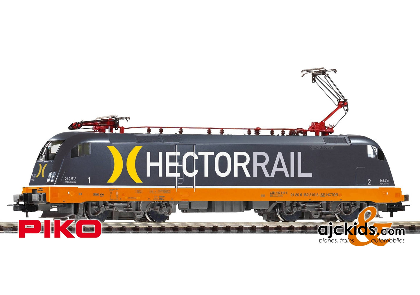 Piko 57823 - Rh 242 Taurus Electric Locomotive Hectorrail VI (AC 3-Rail)