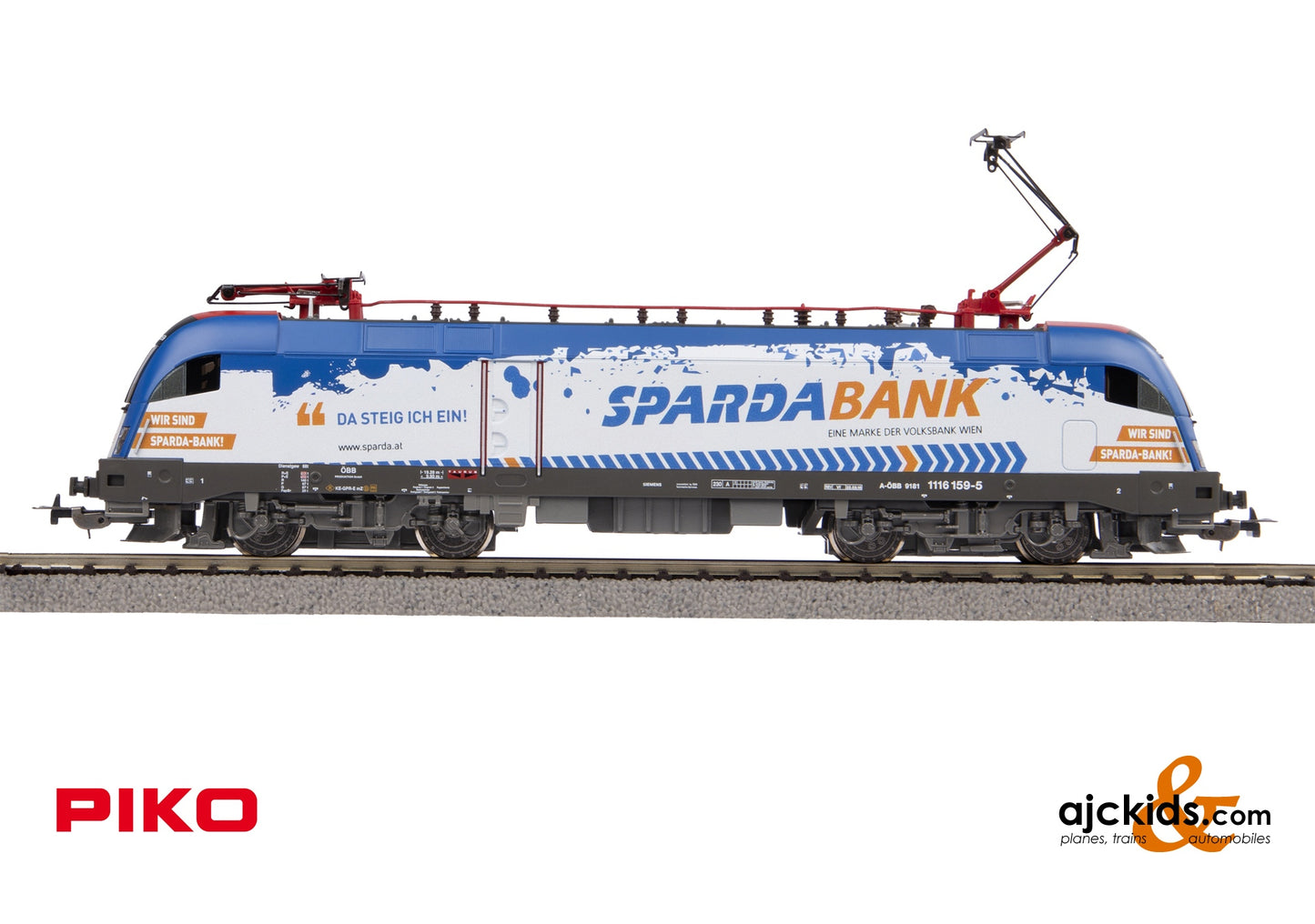 Piko 57826 - Rh 1116 Electric Locomotive Sparda-Bank ÖBB VI