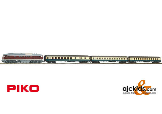 Piko 58214 - Interzone Train Set BR 132 Electric Locomotive & 3 Coaches DR IV (AC 3-Rail)