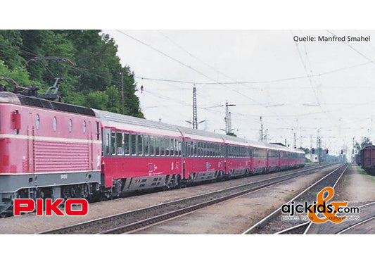 Piko 58225 - 3 piece Set Schnellzugwagen Eurofima 1x 1. Kl. + 2x 2. Kl. ÖBB IV