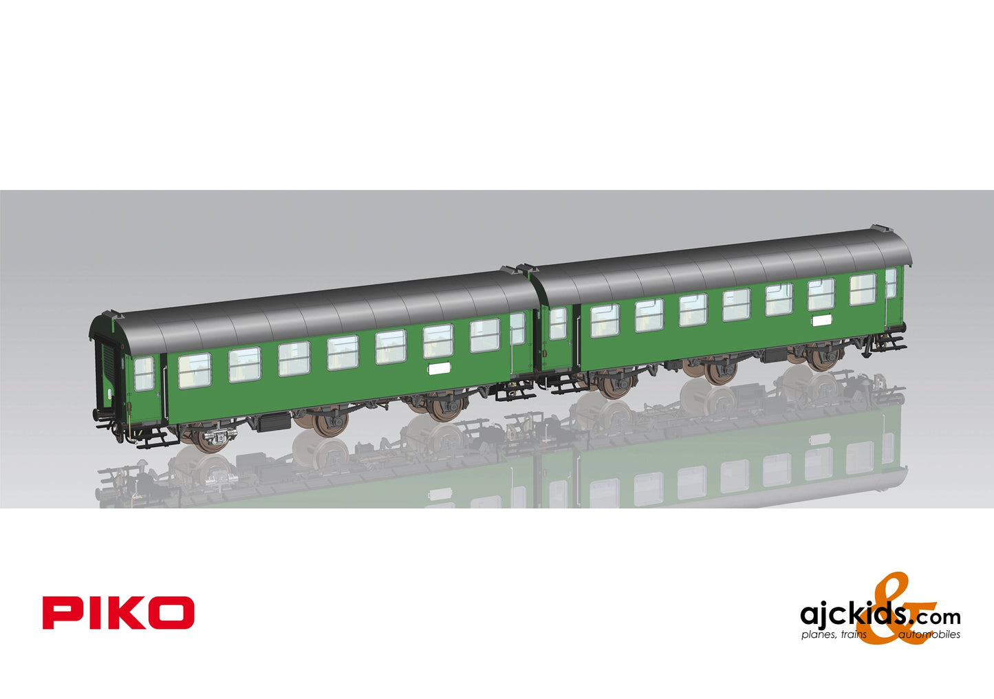 Piko 58265 - AB3yg + B3yg 2-car Passenger Car set DB IV