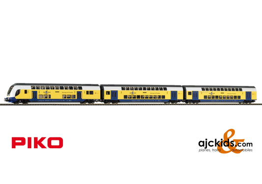 Piko 58369 - 3-Car Set Bi-Level Coach Metronom VI