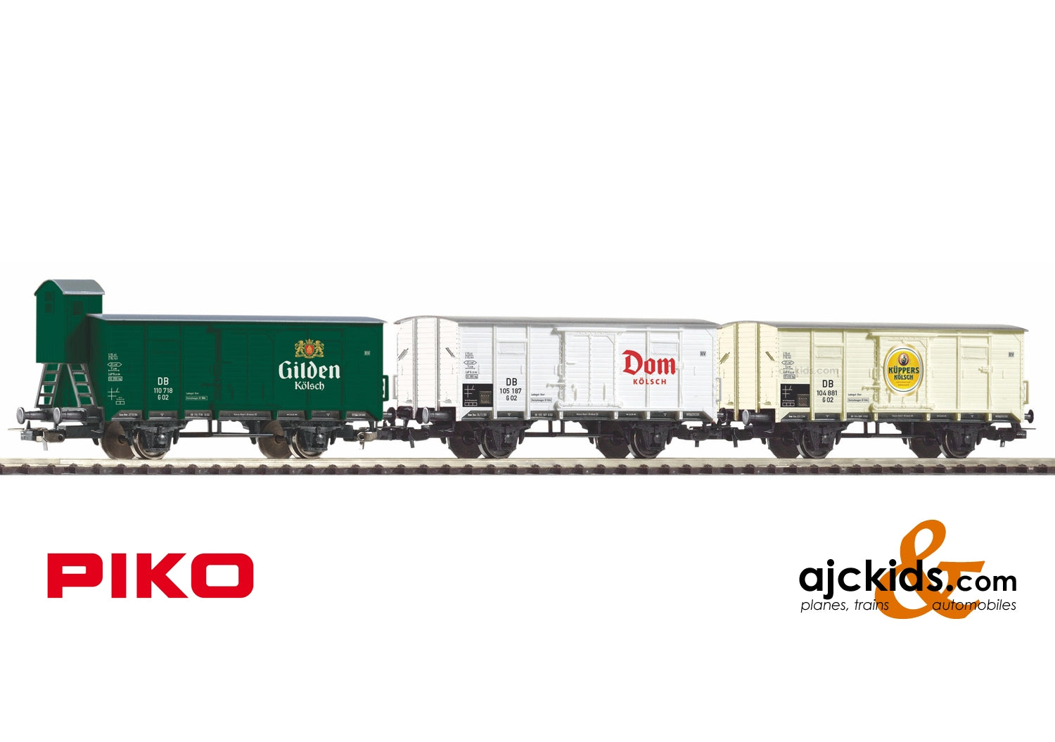 Piko 58372 - 3-car Set Beer Reefers Kölsch DB III