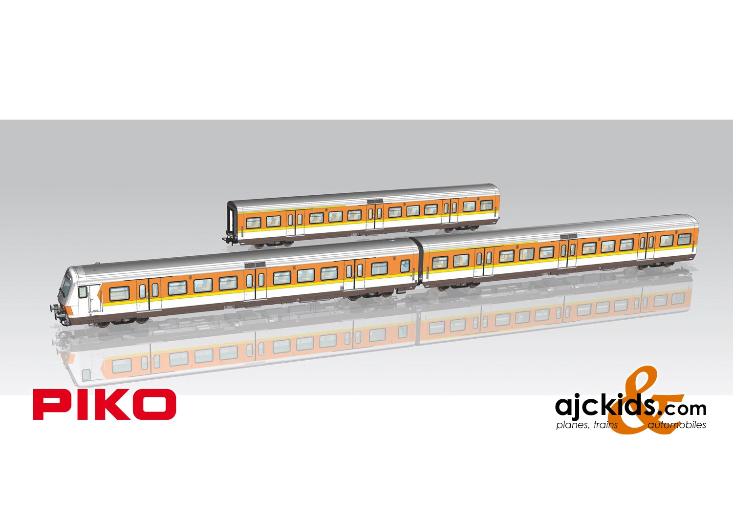 Piko 58388 - 3-Car Set x Passenger Cars S-Bahn Nürnberg  DB IV