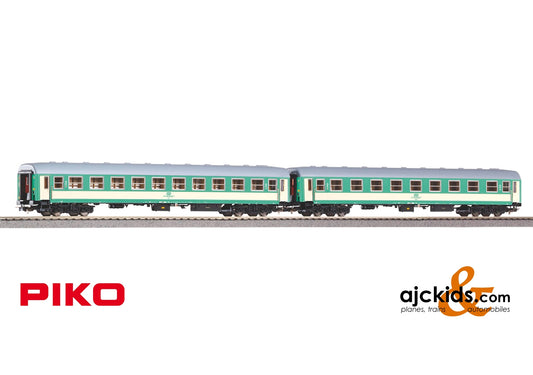 Piko 58395 - 2 piece Set Passenger Car 111A PKP Era V