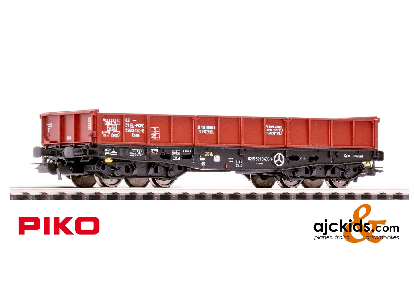 Piko 58411 - Flatcar 401Zi PKP V