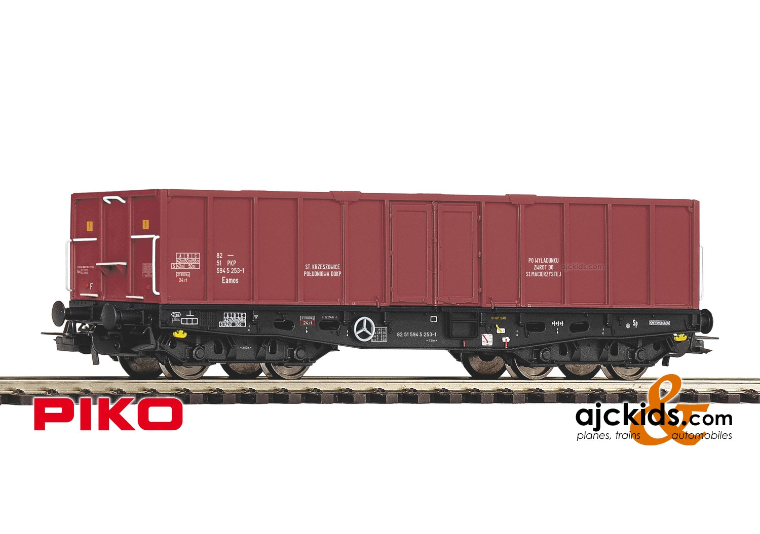Piko 58416 - High-Side Gondola Eamos 401Zk PKP Cargo V