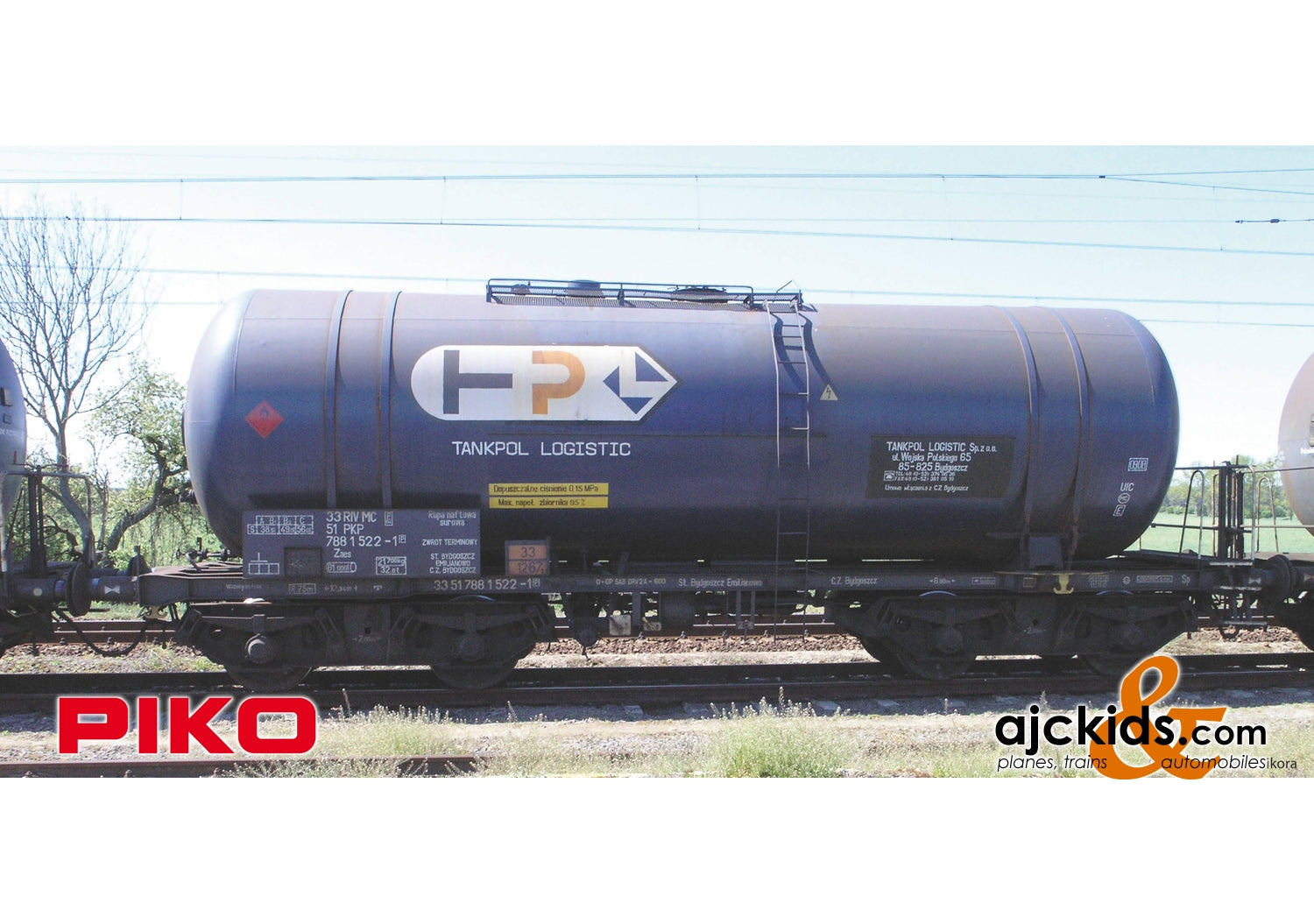 Piko 58455 - Tank Car 406R PKP V