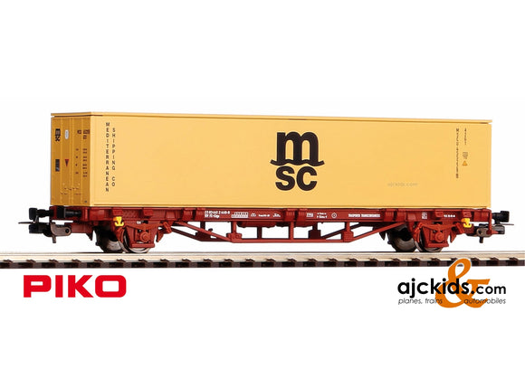 Piko 58773 - Container Car w/40' MSC Container FS V