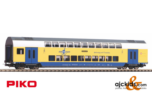 Piko 58809 - Bi-Level Car 2nd Cl. Metronom VI