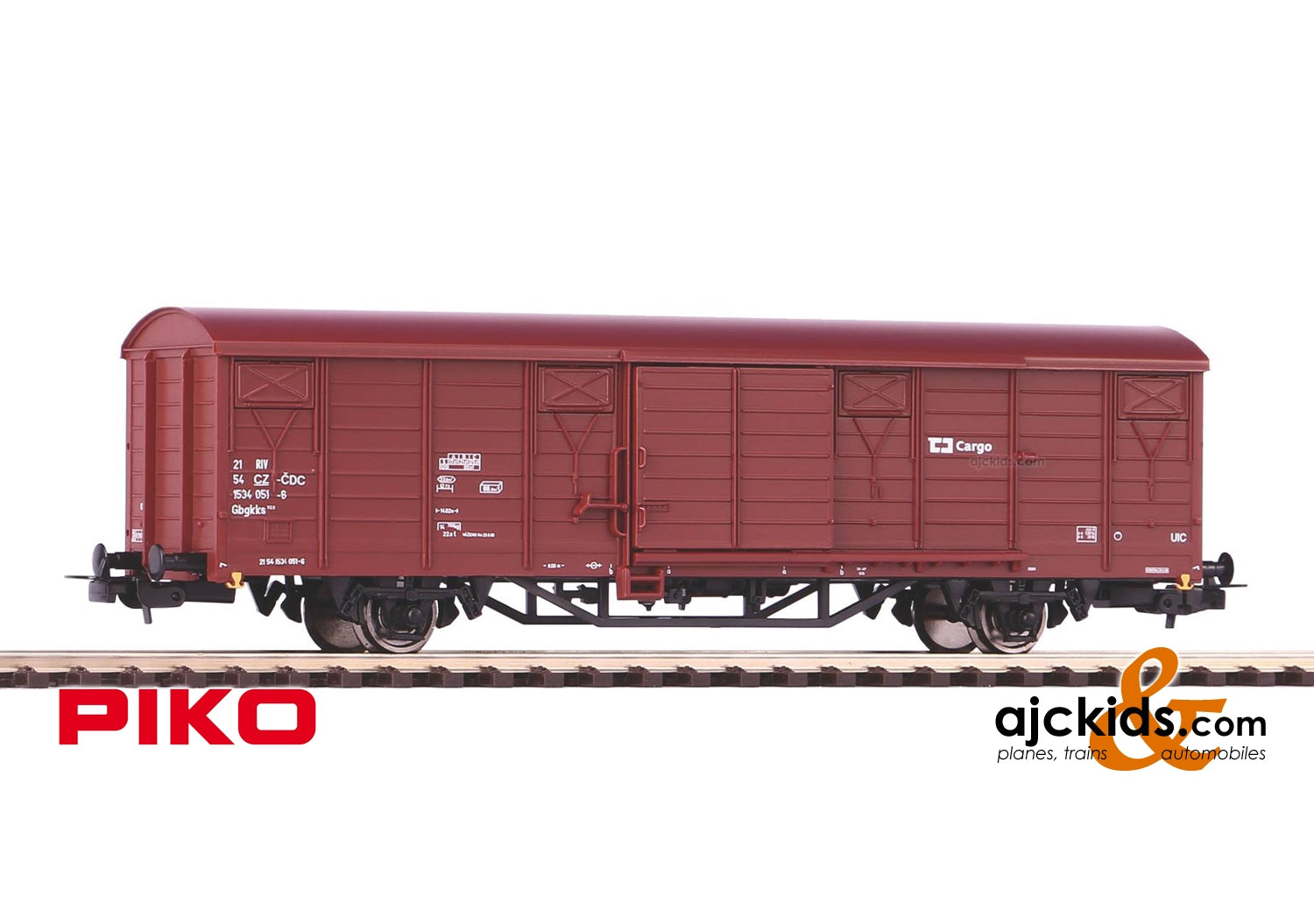 Piko 58913 - Box Car Gbgkks 112.0  Hnedy CD-Cargo V