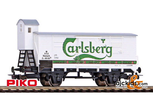 Piko 58934 - G02 Boxcar w/Brake Cab Carlsberg DSB III
