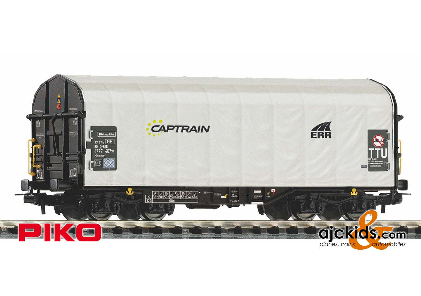 Piko 58964 - Tarp Car Captrain VI