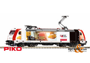 Piko 59054 - BR 185.2 Electric Locomotive w/2 Pans Kombiverkehr VI (AC 3-Rail)