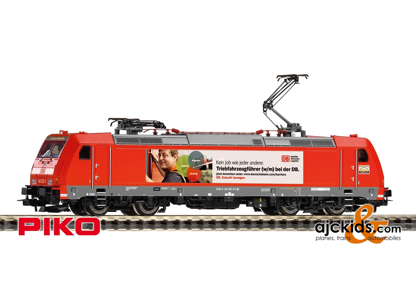 Piko 59144 - BR 146.2 Electric Locomotive w/2 Pans Baden-Württemberg DB VI