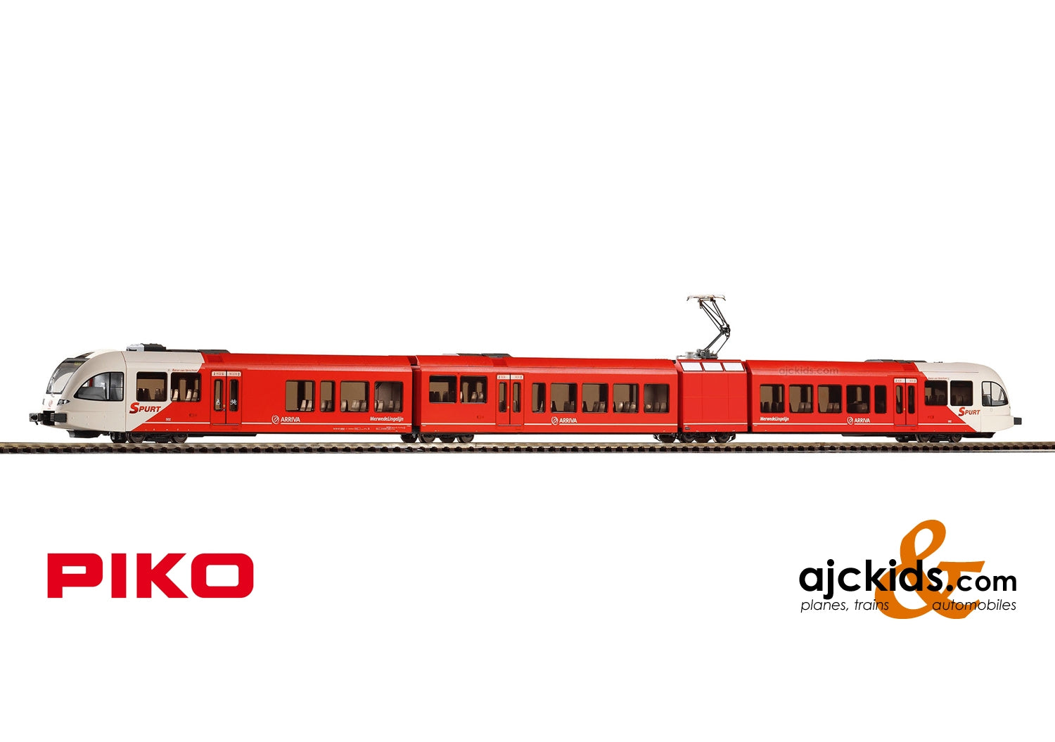 Piko 59331 - Stadler GTW 2/8 Electric Railcar Arriva VI (AC 3-Rail)