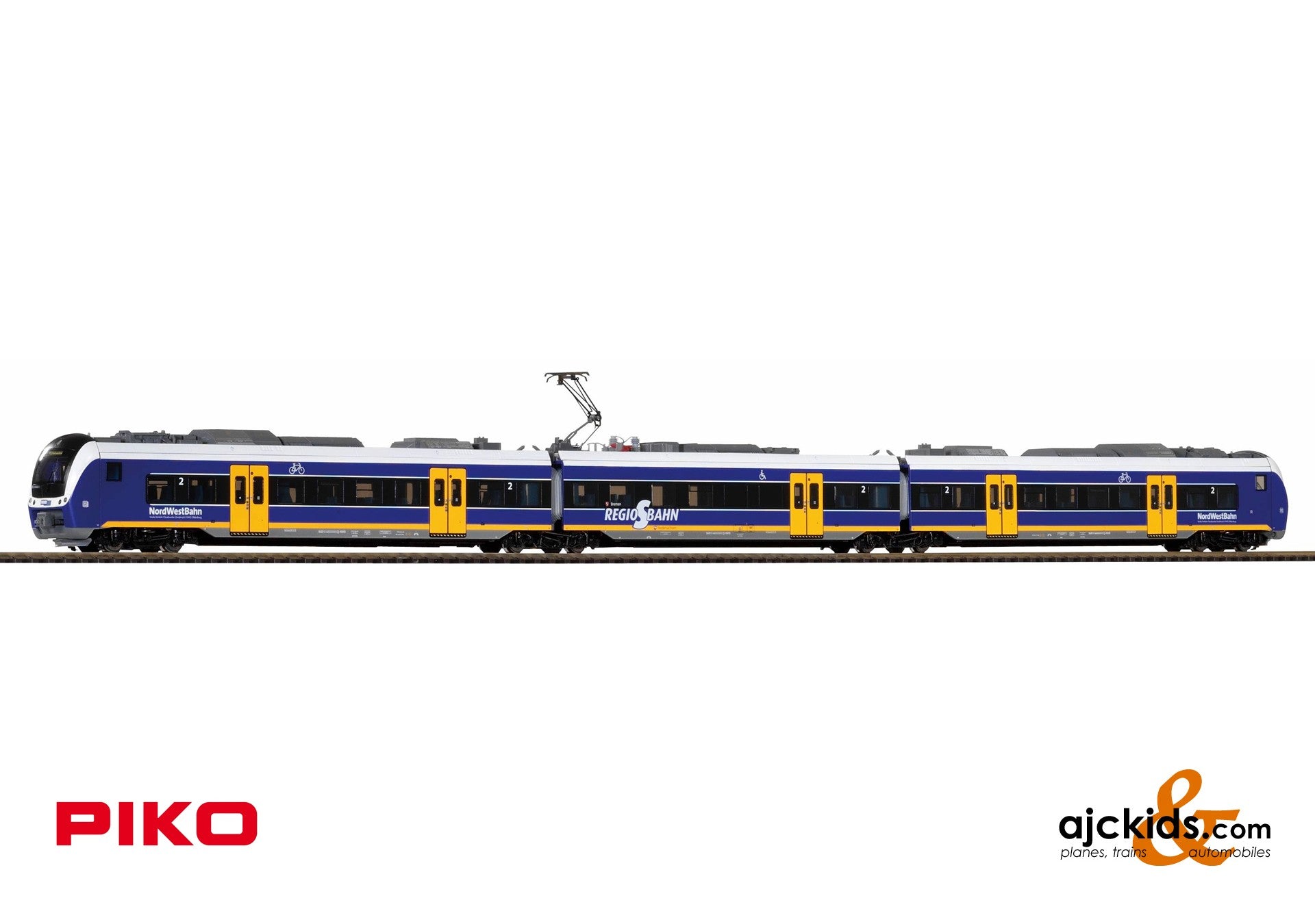 Piko 59997 - BR 440 3-car E.M.U. Trainset Nordwestbahn VI