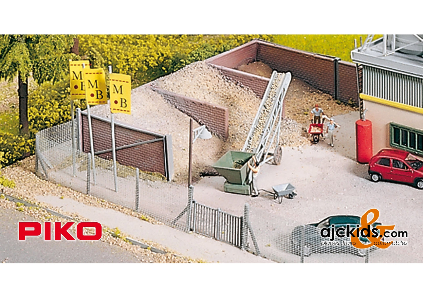 Piko 61132 - Concrete Plant Sand Bunkers