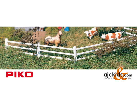 Piko 62291 - White Wooden Fence