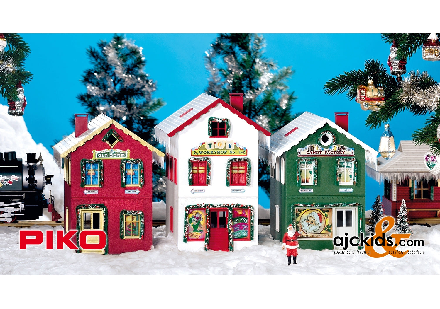 Piko 62712 - North Pole Toy Workshop #1 Built-Up