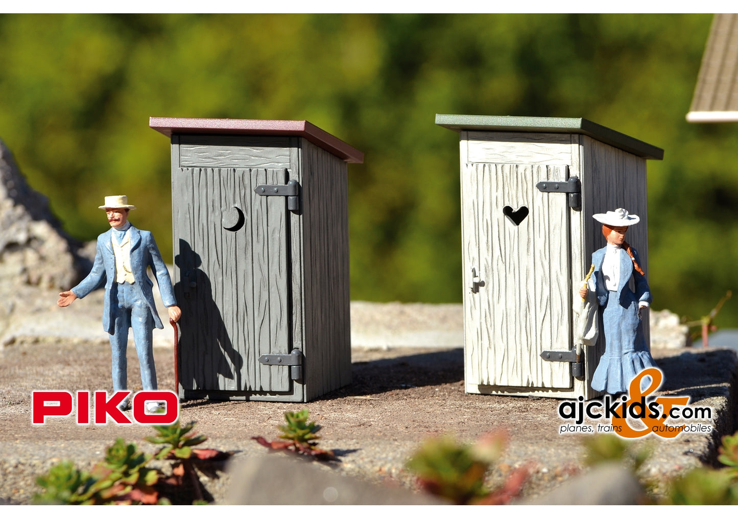 Piko 62719 - Outhouse 2-Pack Built-Up