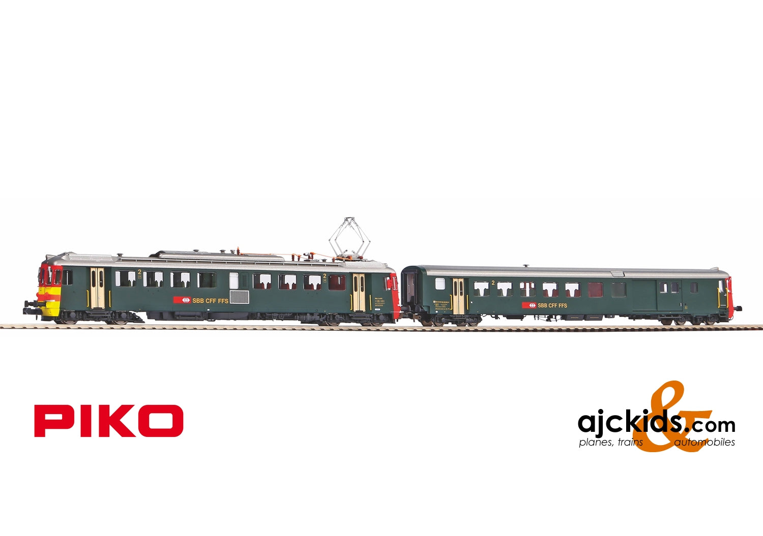 Piko 94161 - 2-Unit Electric Railcar Rbe 4/4 Seetal SBB IV