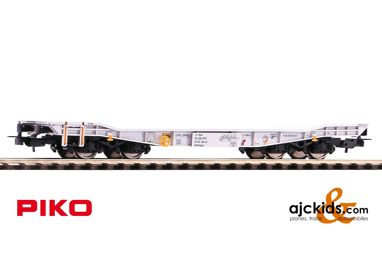 Piko 96687 - Heavy-Duty Flatcar RTS Ep. VI