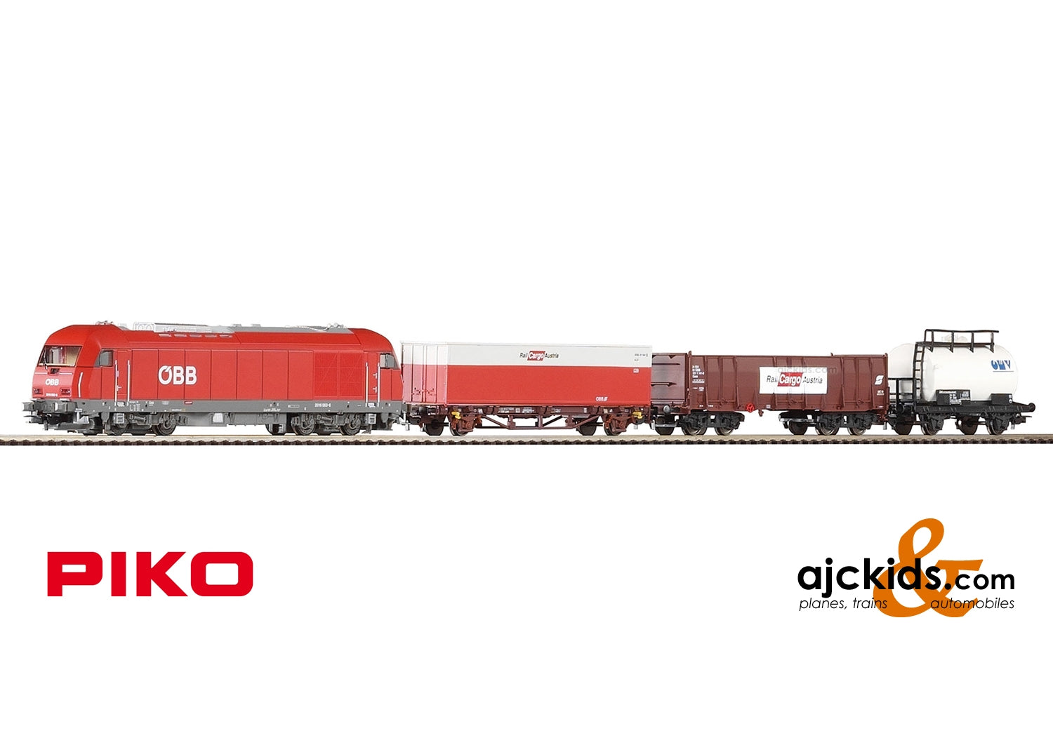 Piko 96948 - ÖBB Hercules w/Freight Train Start-Set