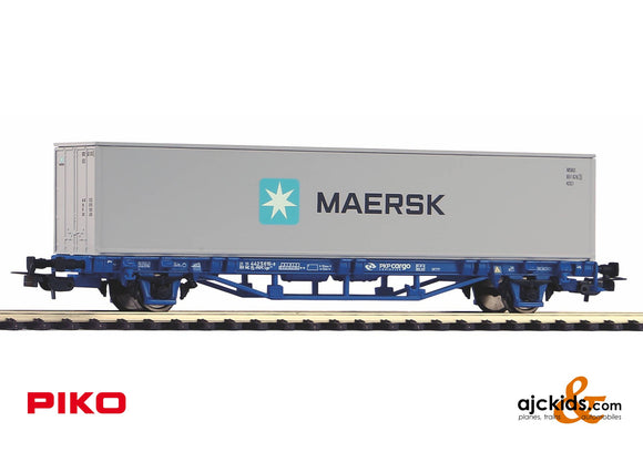 Piko 97162 - Flatcar w/1 40' Maersk container PKP Cargo VI