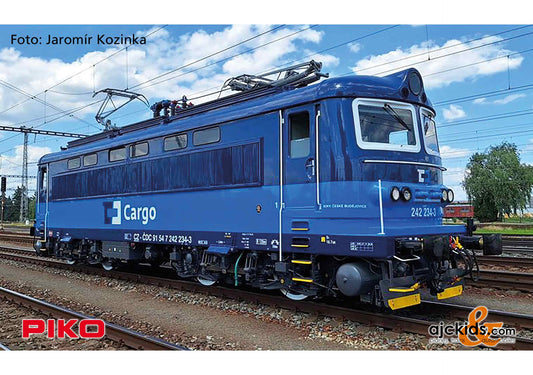 Piko 97406 - Electric Locomotive (Sound) Rh 242 CD Cargo VI (Märklin AC 3-Rail), PIKO Sound-Decoder, EAN: 4015615974062