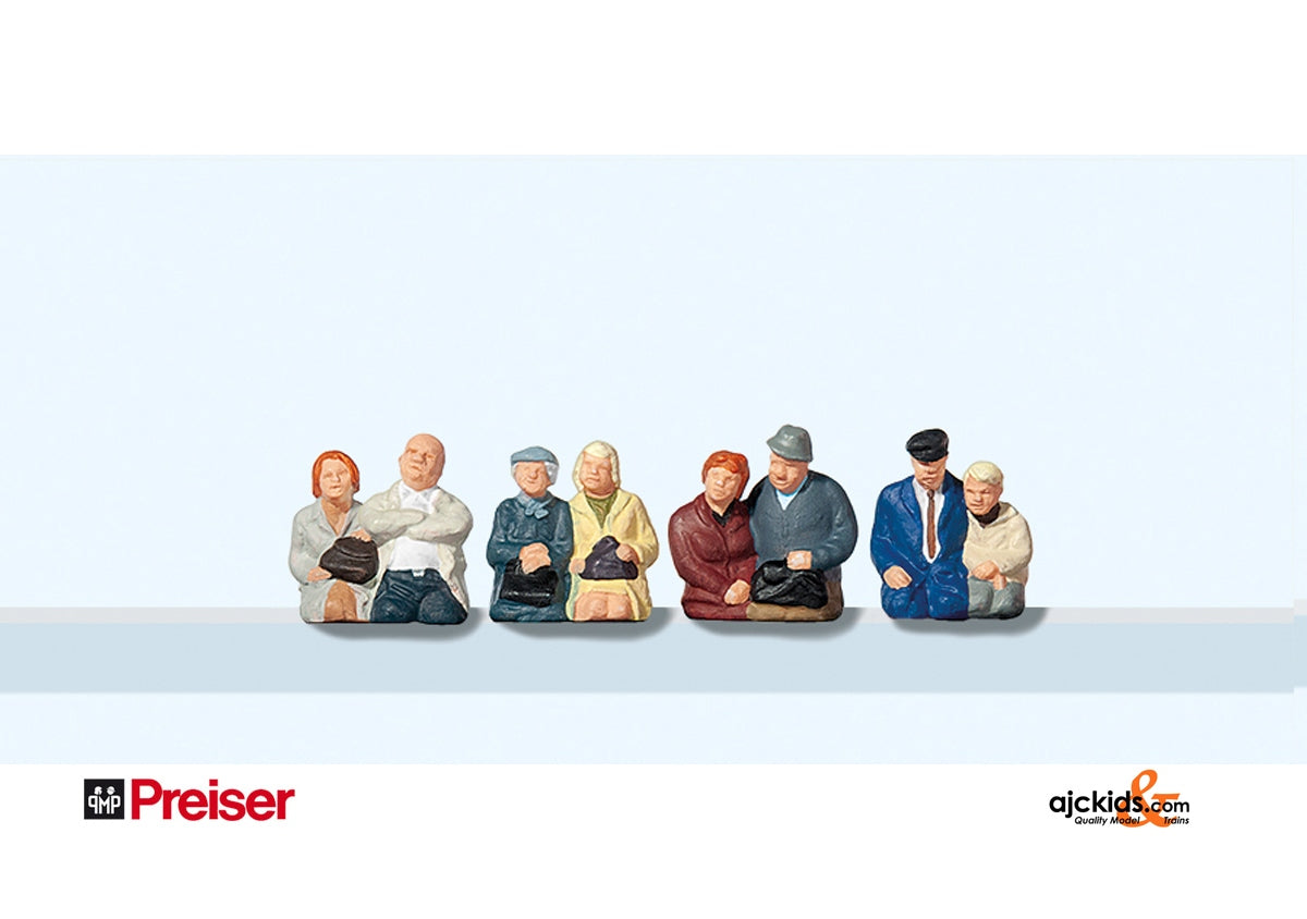 Preiser Set Preiser 10387 Seated Couples Pssngrs (8 pieces) – Ajckids