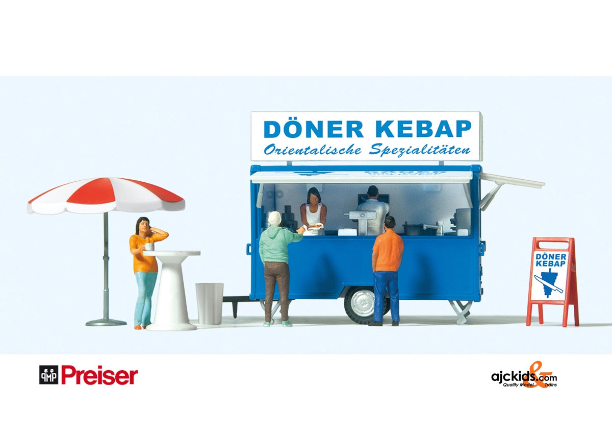 Preiser 10747 Sales Stand-Kebabs