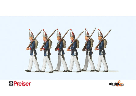 Preiser 12189 1800 guards marching