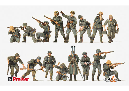 Preiser 16504 Armoured infantry German