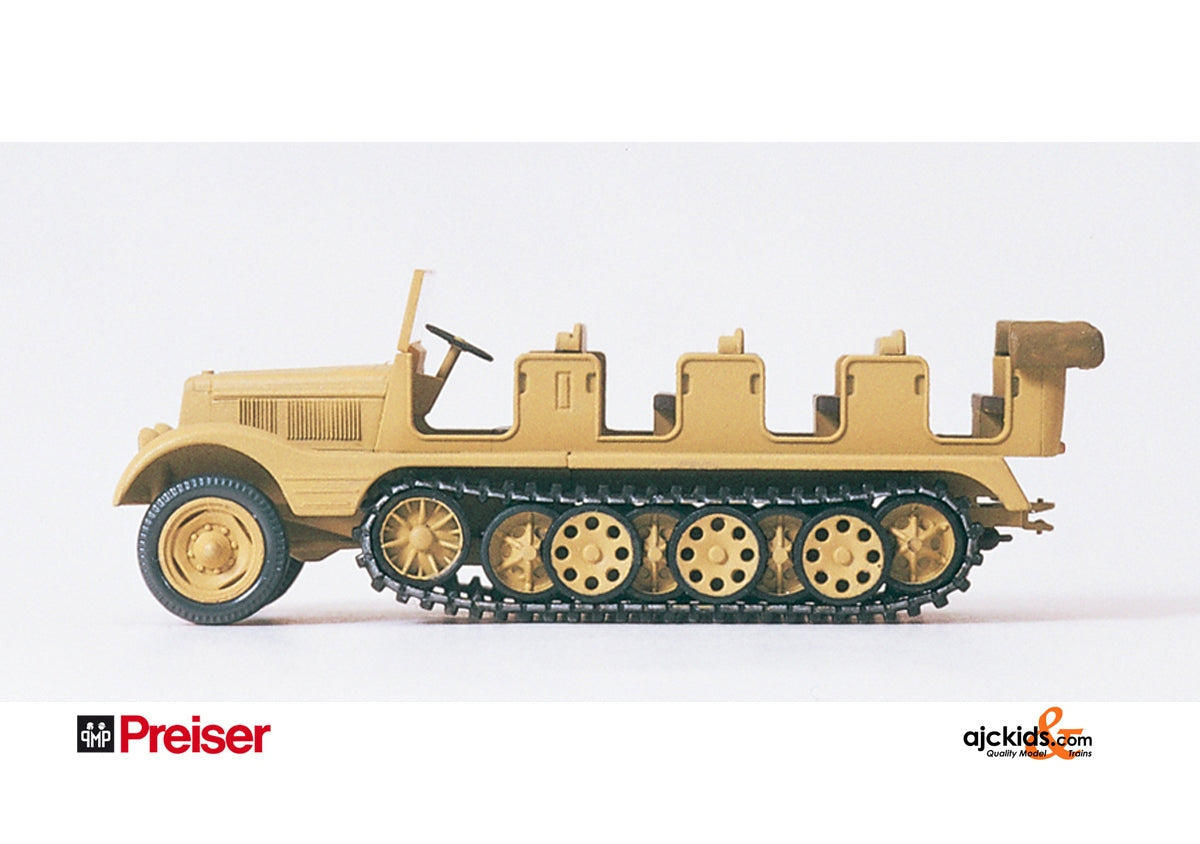 Preiser 16544 Half-track Jeep SdKfz 11